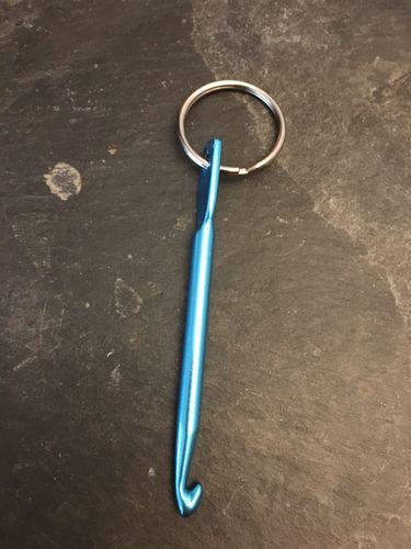 Schlüsselring "Häkelnadel" 5 mm